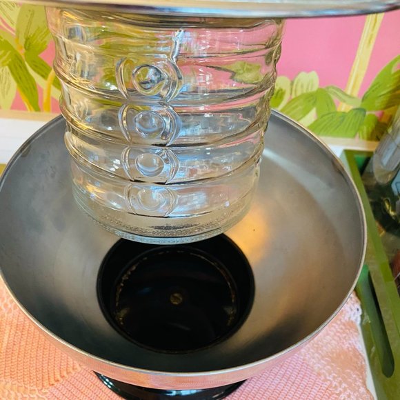 50s Retro Rare, & RAD Silver Dome Drink Dispenser - Picture 10 of 16